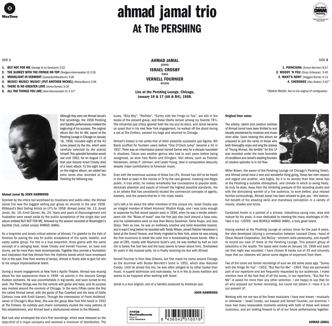 But Not for Me - Vinyl | Ahmad Jamal Trio