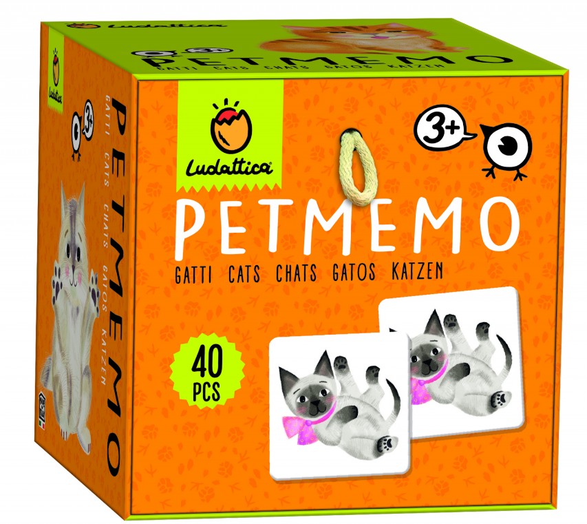 Joc de memorie Petmemo: Pisici | Ludattica