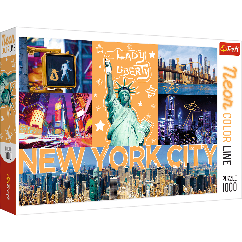 Puzzle 1000 de piese - New York City | Trefl