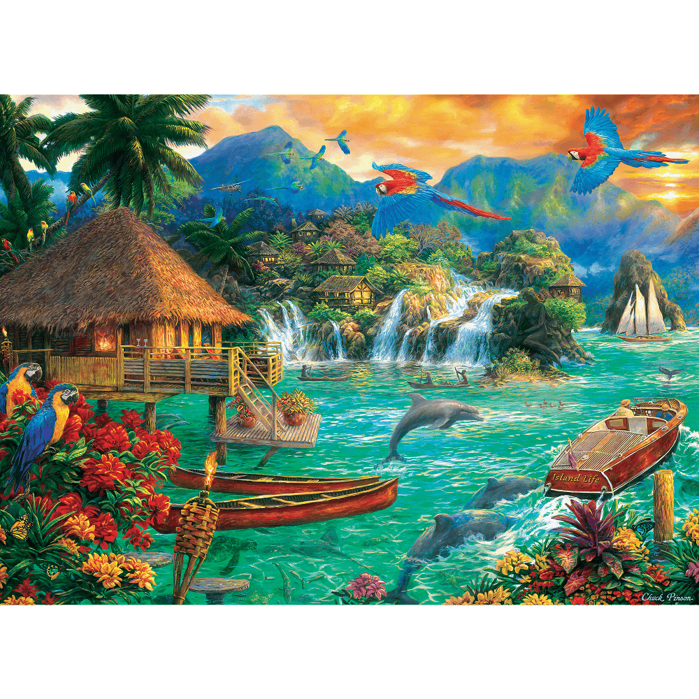 Puzzle 3000 de piese - Life Island | Trefl