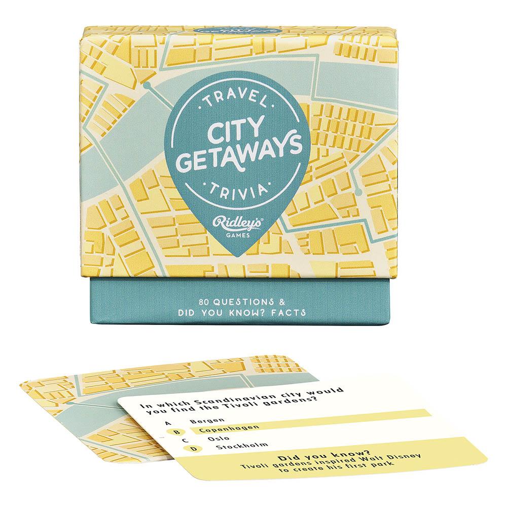 Joc trivia - City Getaway | Ridley's Games