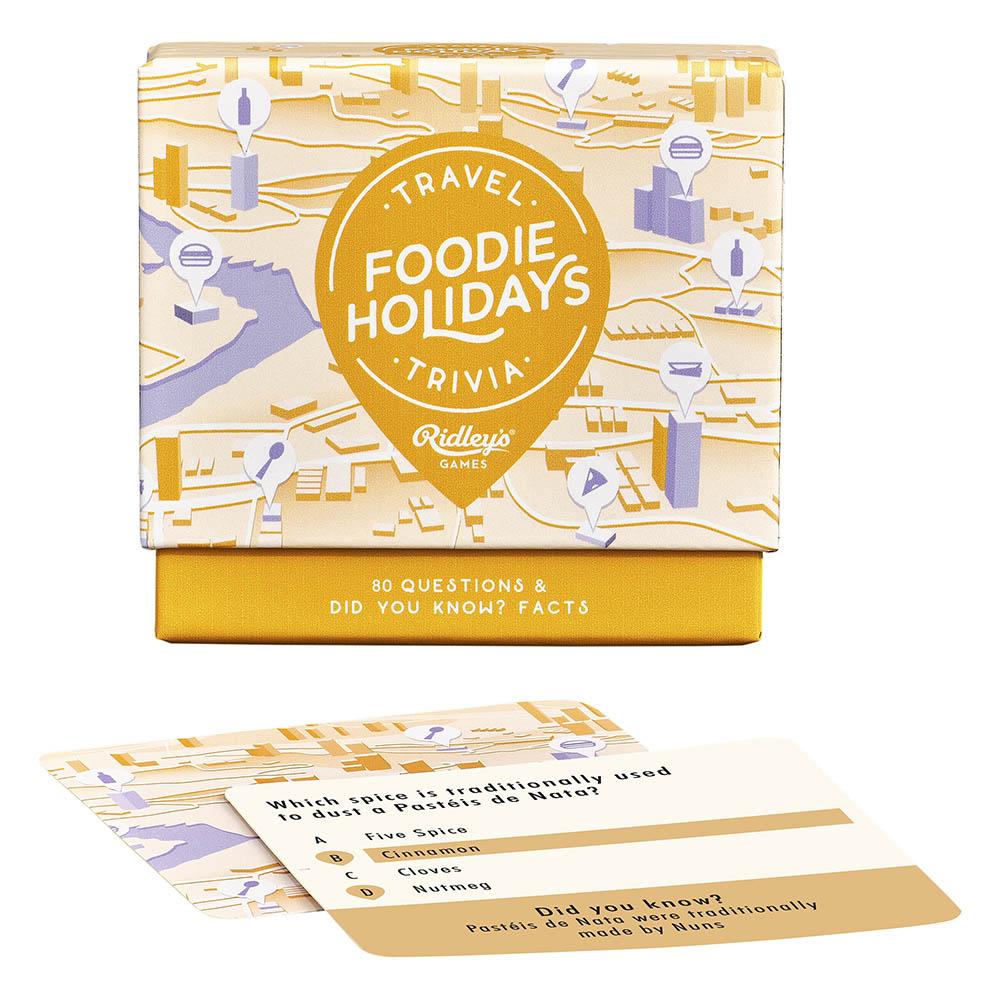 Joc trivia - Foodie Holiday | Ridley\'s Games