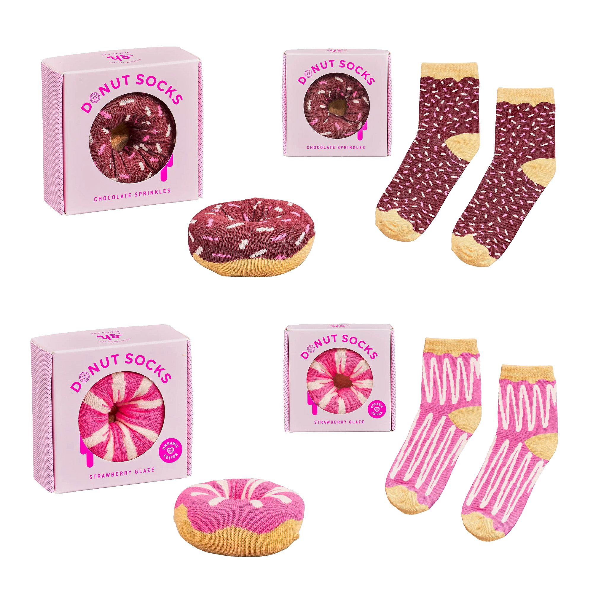 Sosete - Donut Socks - mai multe modele | Wild & Wolf