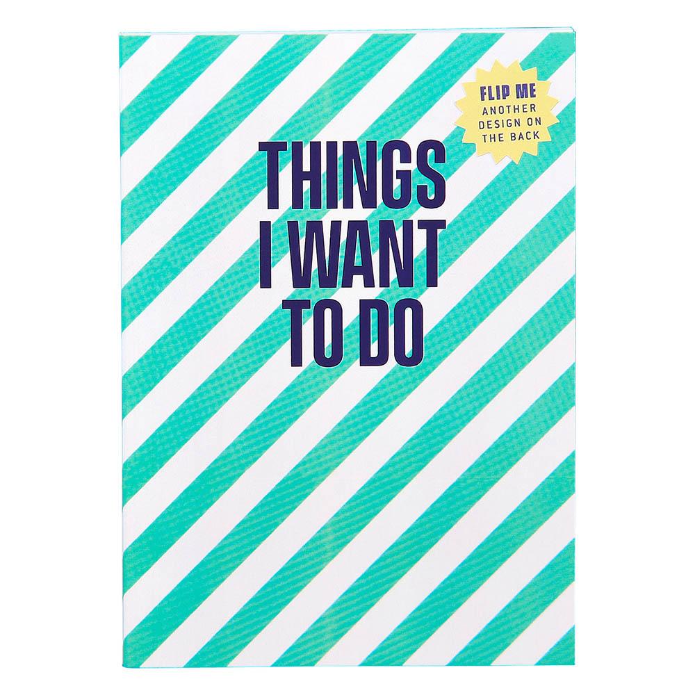 Carnet - Things I Want A6 | Wild & Wolf
