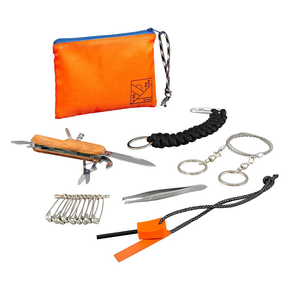 Kit multifunctional - Survival Kit in a Pouch | Wild & Wolf