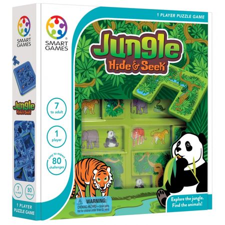 Joc puzzle - Jungle. Hide & Seek | Smart Games - 0