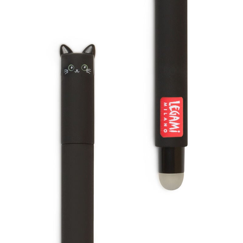 Pix - Erasable Pen - Cat Black | Legami - 1 | YEO