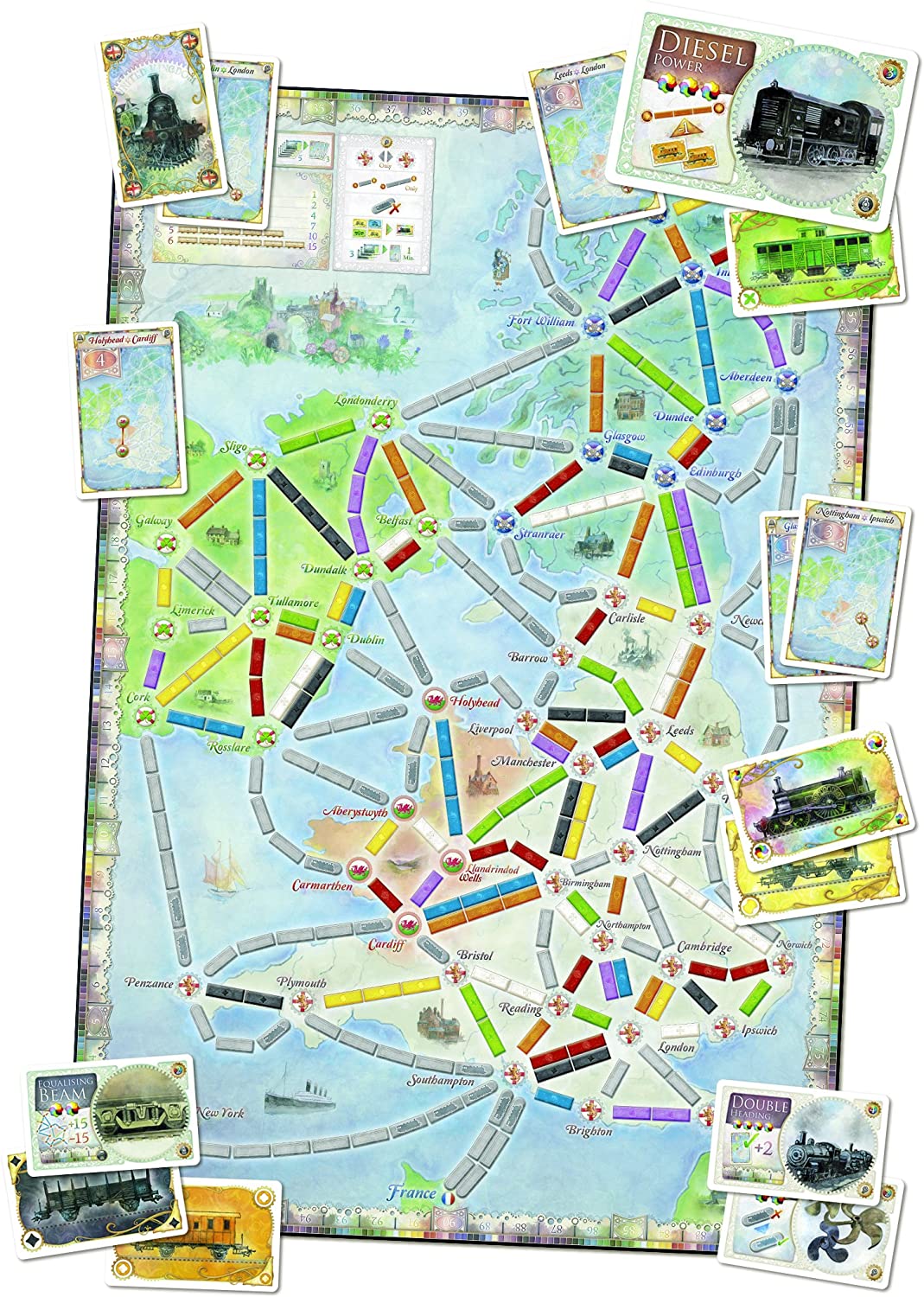 Extensie - Ticket To Ride - United Kingdom and Pennsylvania | Days of Wonder - 1