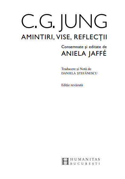 Amintiri, vise, reflectii | C.G. Jung