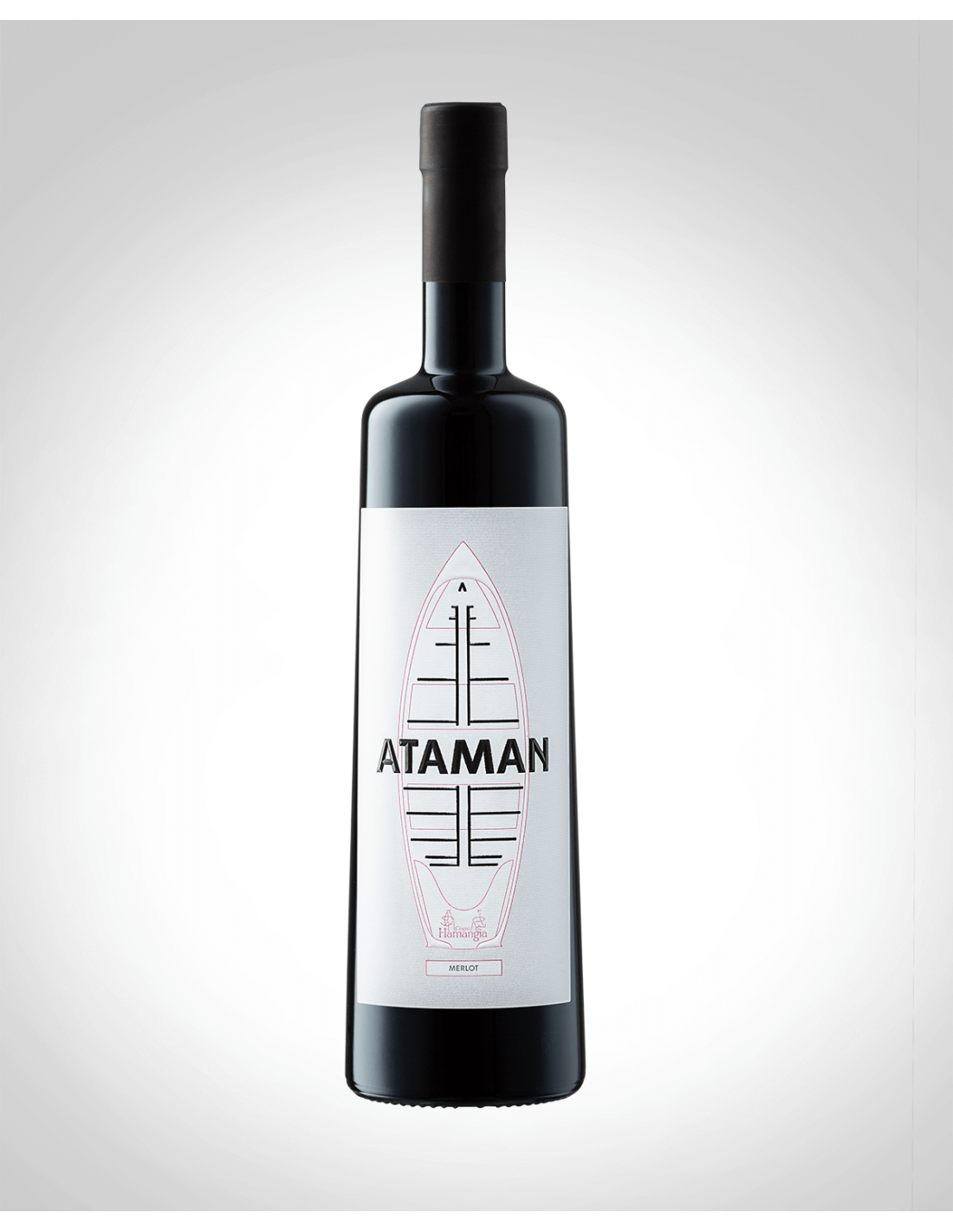 Vin rosu - Ataman, Merlot, sec, 2022 | Crama Hamangia