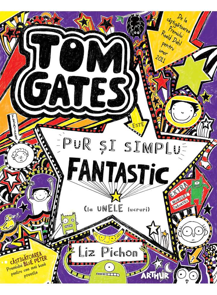 Tom Gates este pur si simplu fantastic | Liz Pichon Arthur 2022