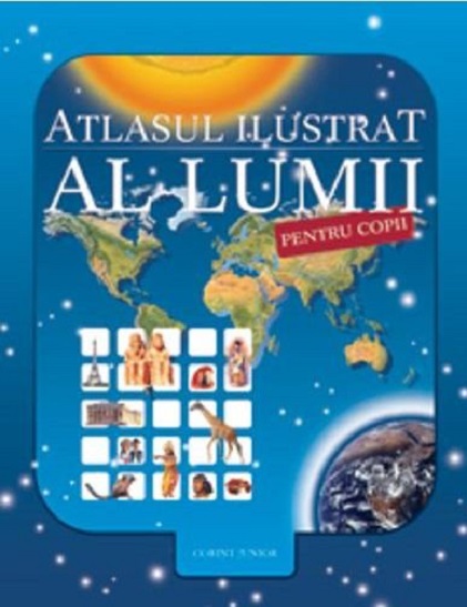 Atlasul ilustrat al lumii pentru copii | Nicholas Harris carturesti.ro poza bestsellers.ro
