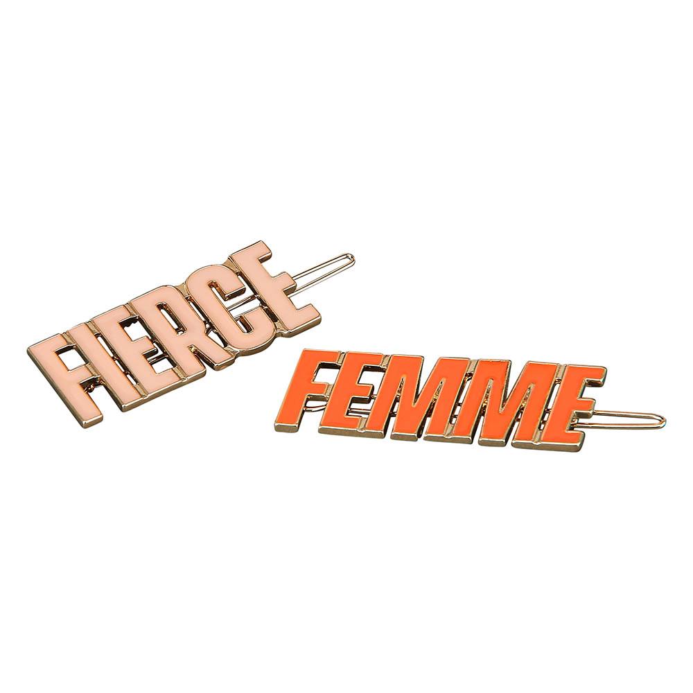 Agrafe par - Femme and Fierce Hair Slides | Wild & Wolf - 1 | YEO