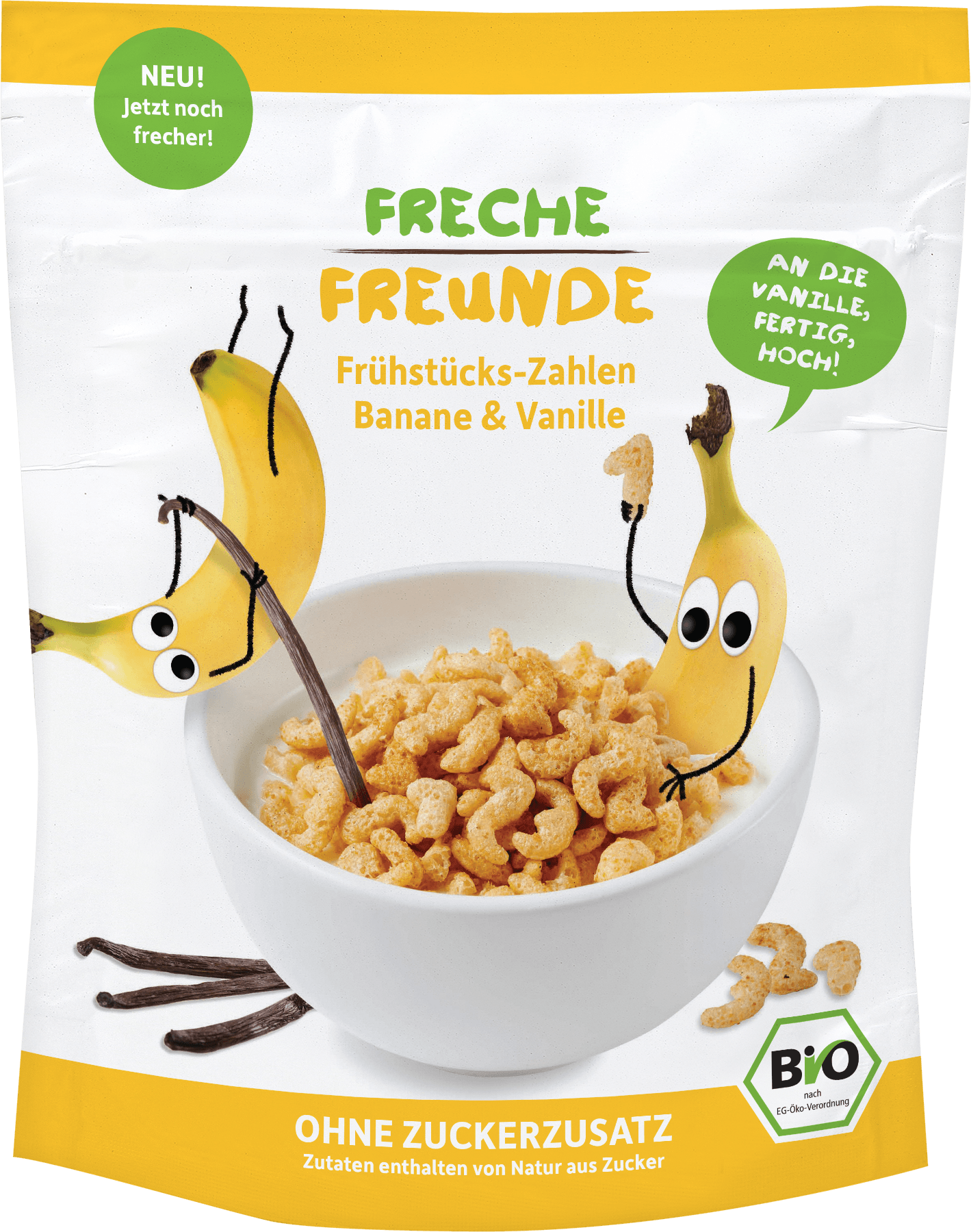 Cereale pentru mic dejun cu banane si vanilie - Bio | Erdbar