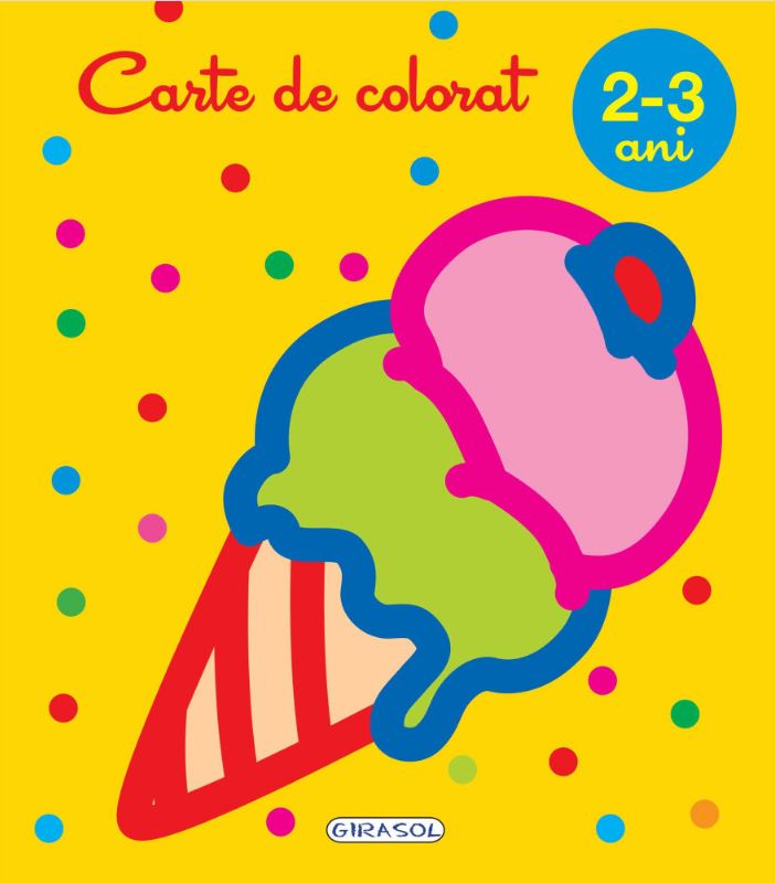 Carte de colorat, 2-3 ani |