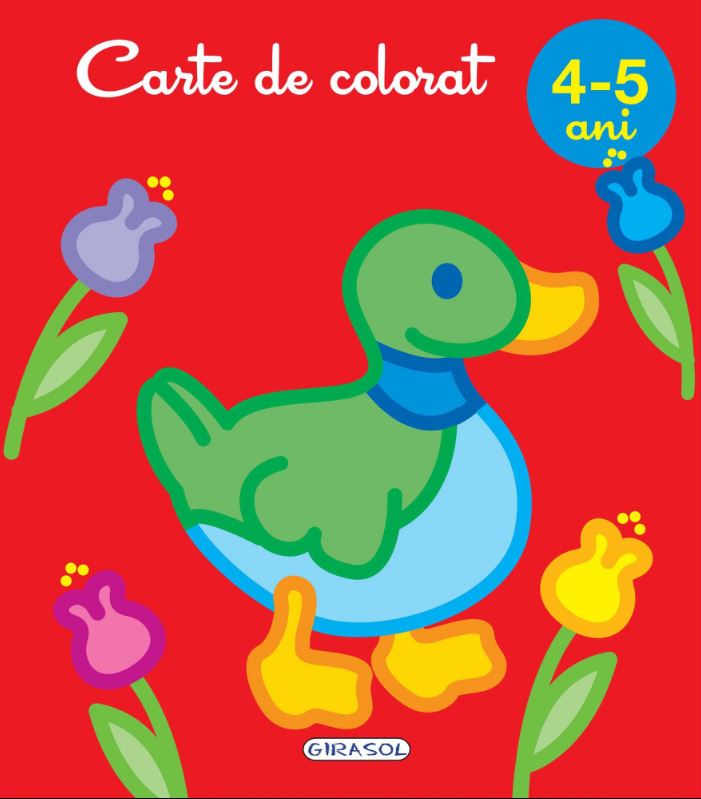 Carte de colorat, 4-5 ani |