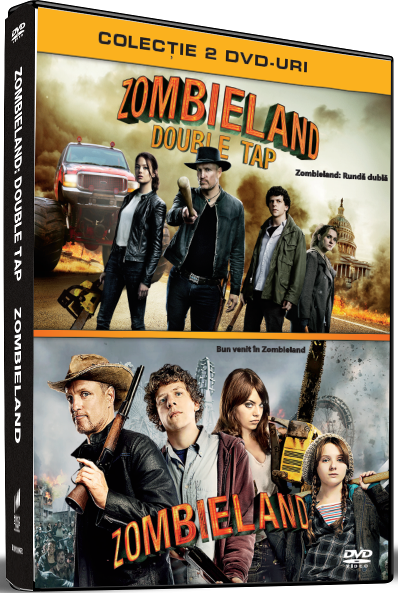 Bun venit in Zombieland + Zombieland: Runda dubla / Zombieland + Zombieland: Double Tap (colectie 2 filme)