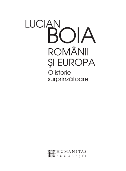 Romanii si Europa | Lucian Boia - 5 | YEO