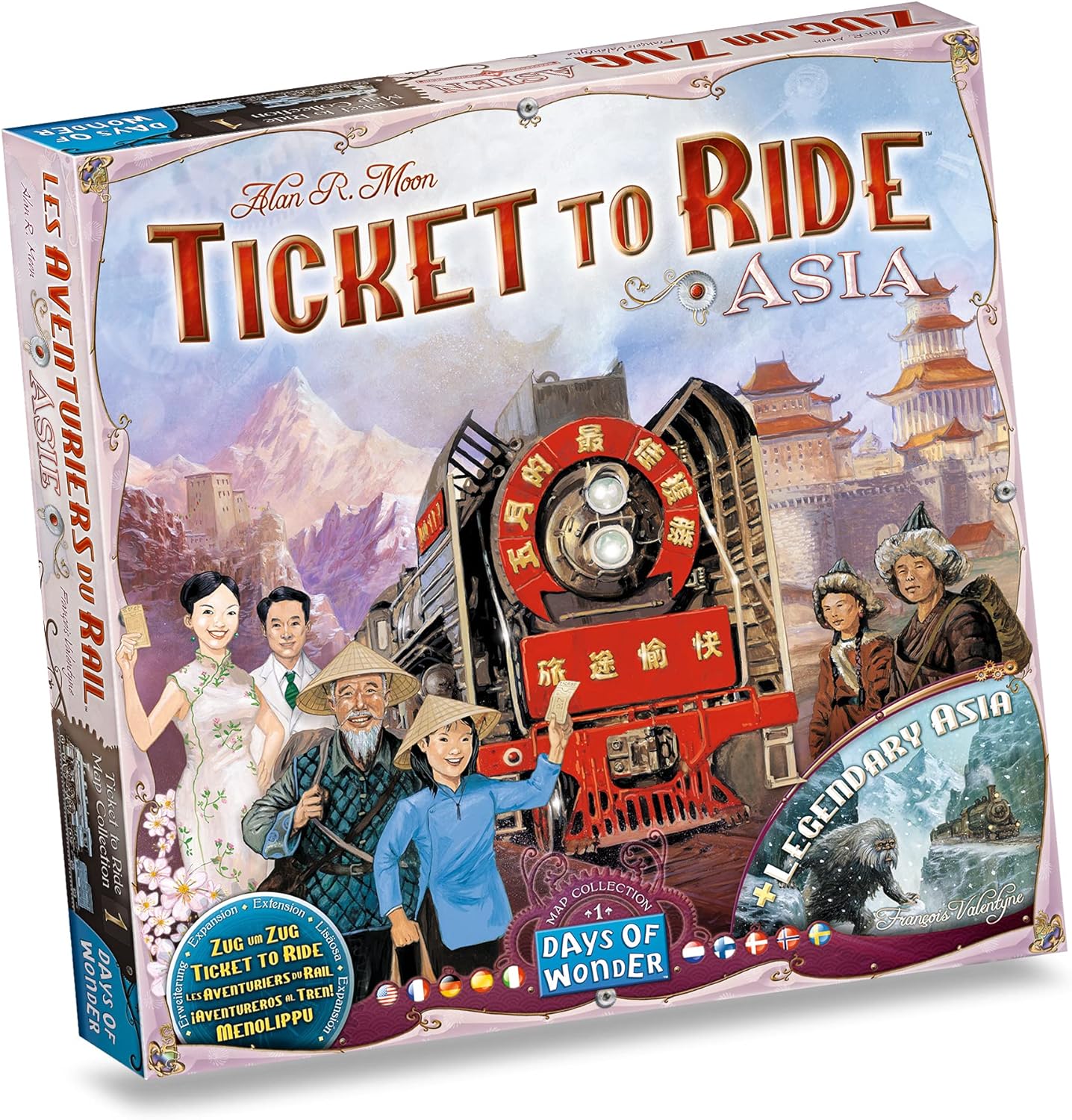 Extensie - Ticket to Ride - Asia | Days of Wonder