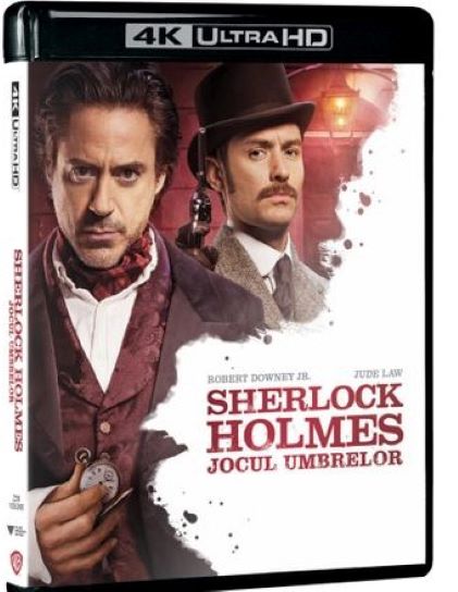 Sherlock Holmes: Jocul Umbrelor (4K Ultra HD) | Guy Ritchie