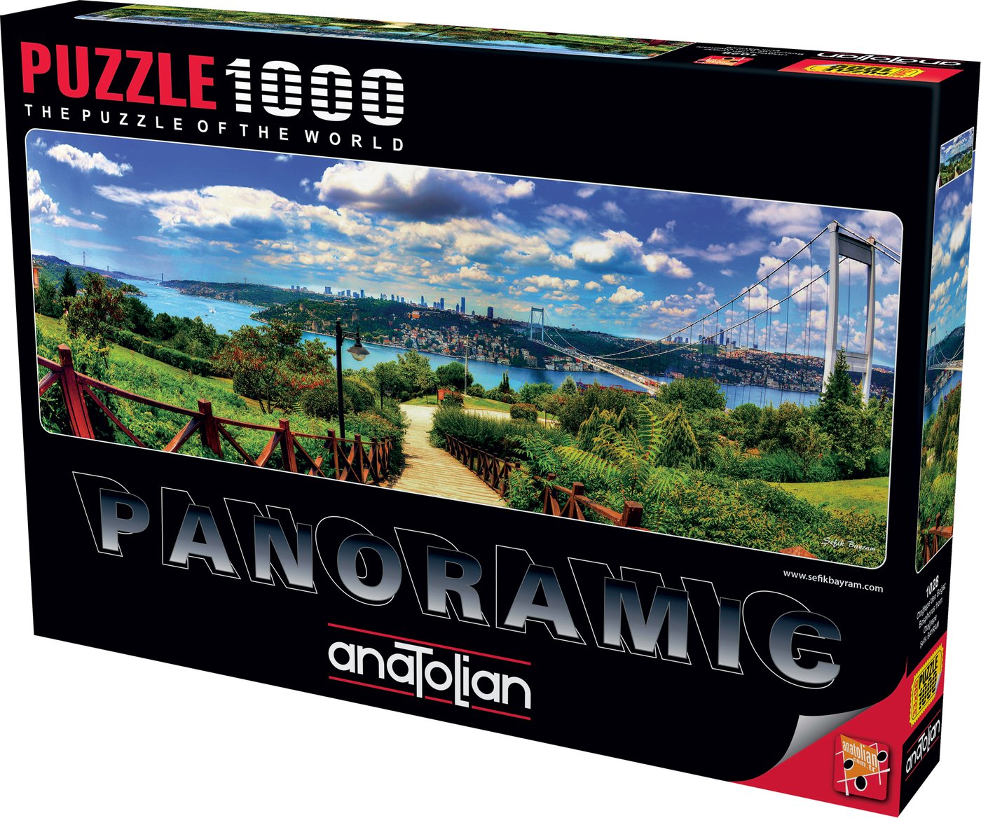 Puzzle 1000 piese - Panoramic - Bosphorus from Otagtepe | Anatolian