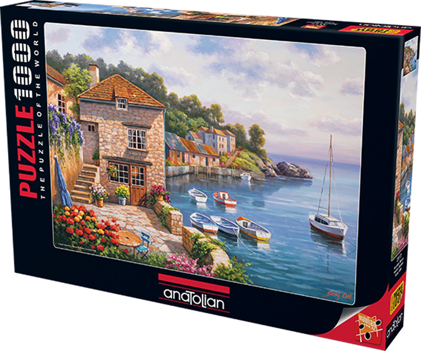 Puzzle 1000 piese - Harbor Garden | Anatolian