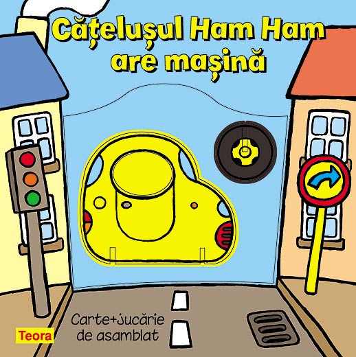 Catelusul Ham Ham are masina | carturesti.ro imagine 2022