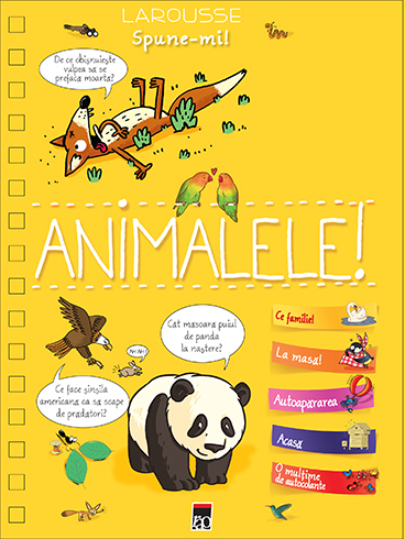 Spune-mi despre animale! | carturesti.ro poza bestsellers.ro