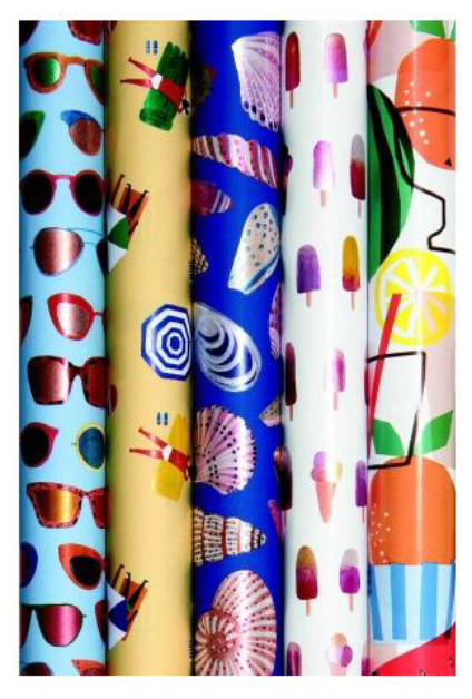 Hartie de impachetat - Lido Rimini - mai multe modele - pret pe bucata | Stewo