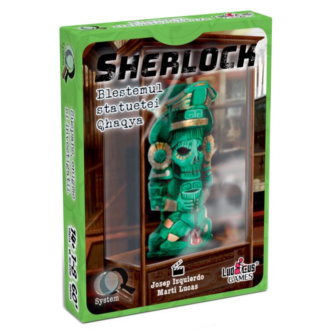 Sherlock Q3 - Blestemul statuetei Qhaqya | Ludicus