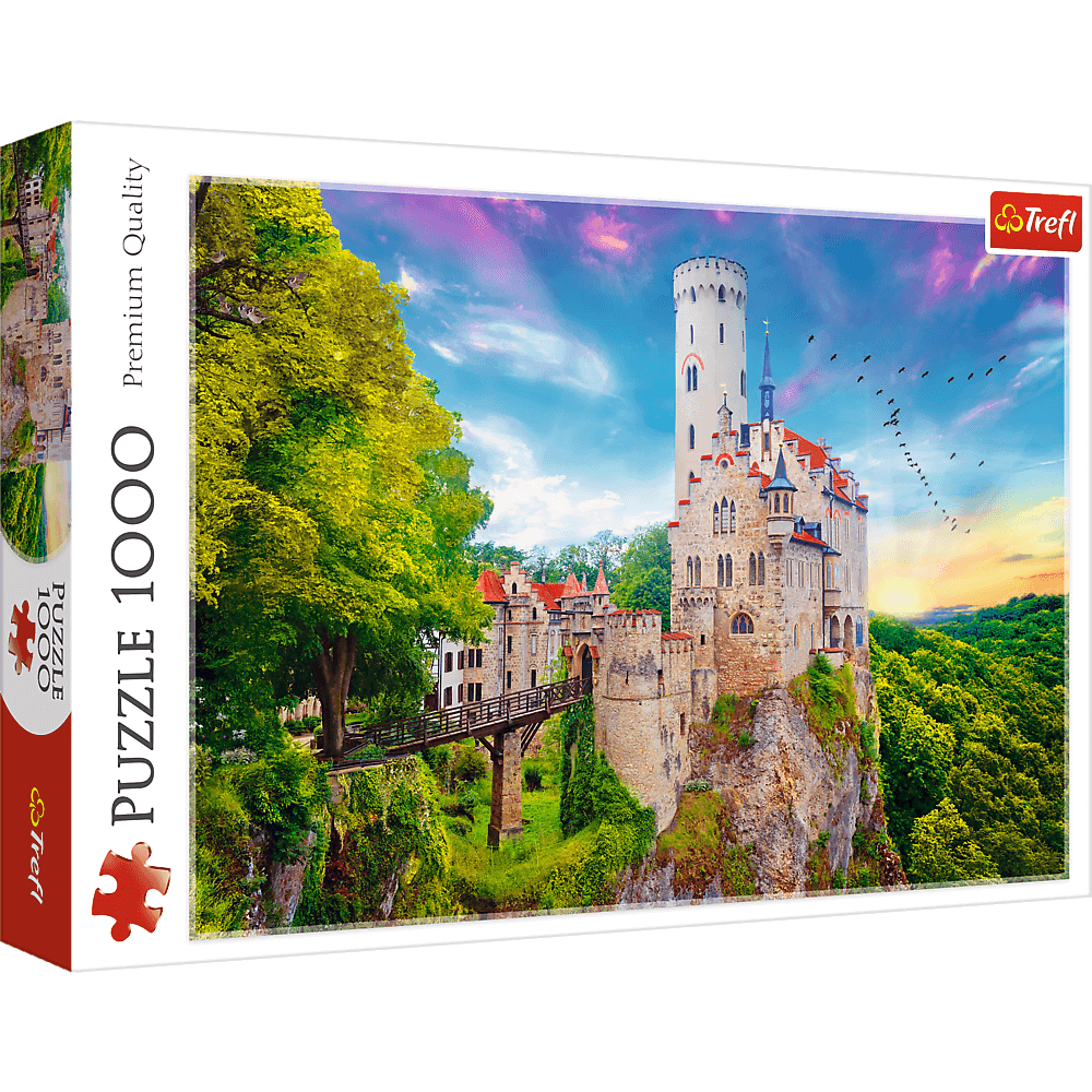 Puzzle 1000 piese - Castelul Liechtenstein | TREFL 1000p