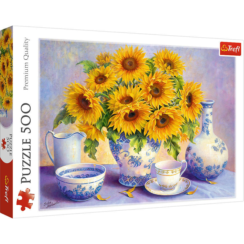 Puzzle 500 piese - Floarea soarelui | Trefl