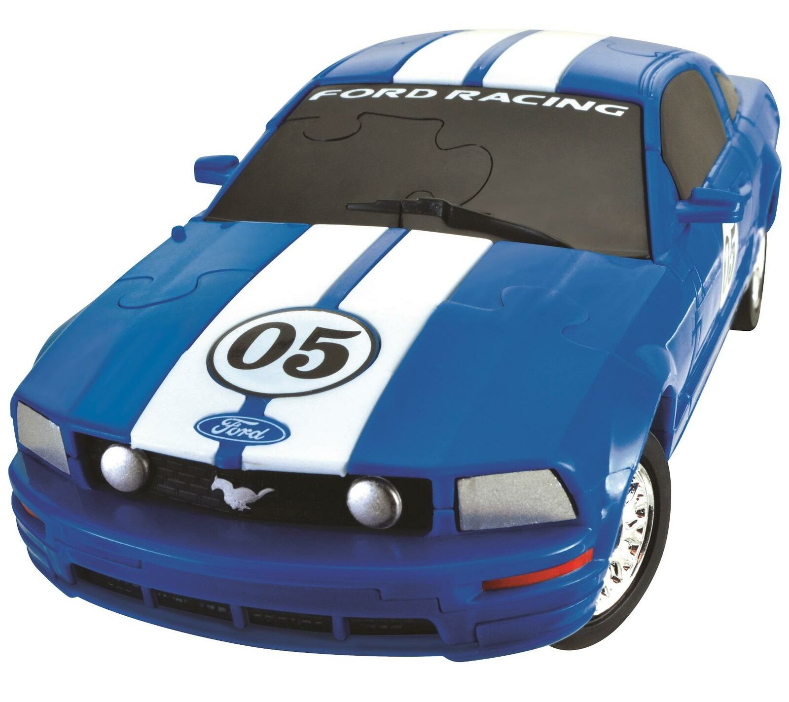 Puzzle 3D - Blue Mustang Fr500c | Eureka