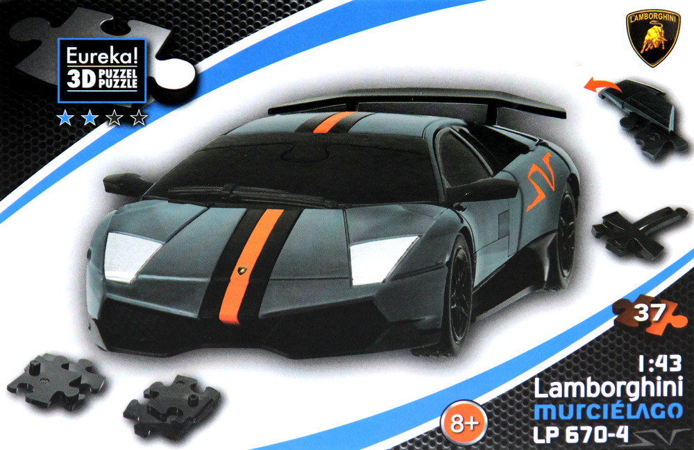 Puzzle 3D - Lamborghini Murcielago LP 670 | Eureka