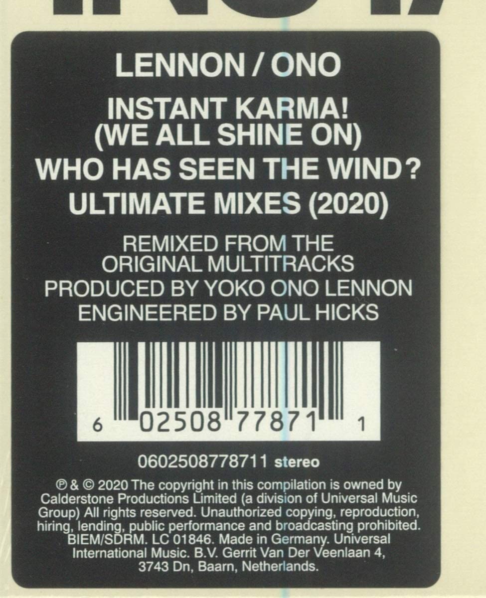 Instant Karma (RSD 2020) 7