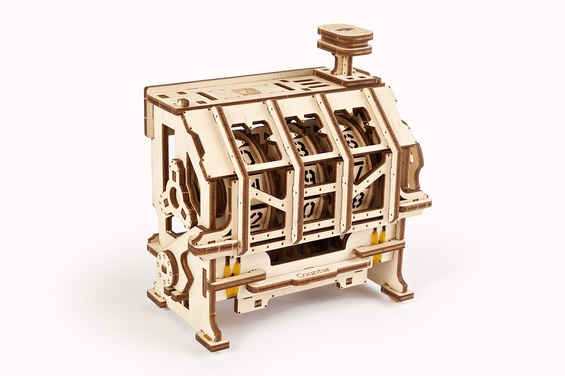 Puzzle 3D - Contor de parcurs / Counter | Ugears - 4 | YEO