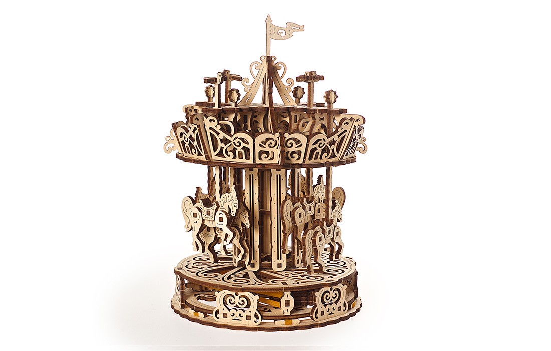 Puzzle 3D - Carusel / Carousel | Ugears