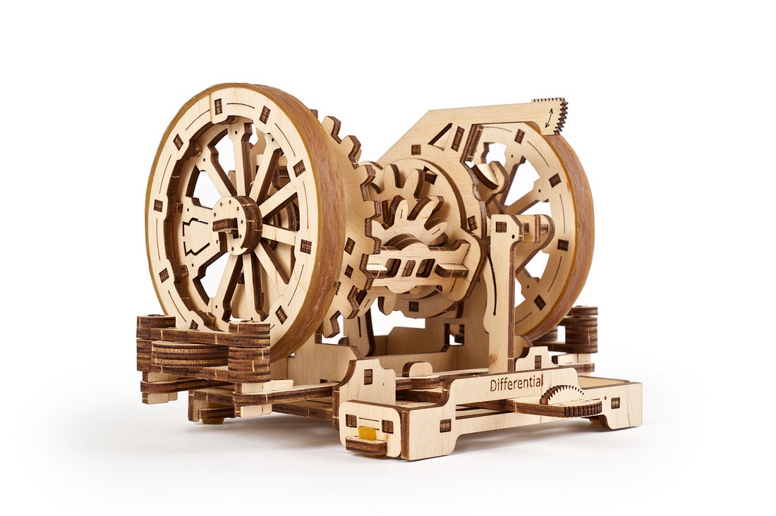 Puzzle 3D - Diferentialul / Differential | Ugears - 5