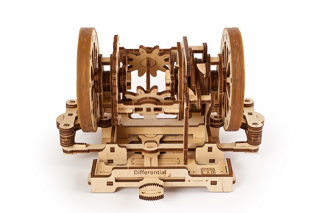 Puzzle 3D - Diferentialul / Differential | Ugears