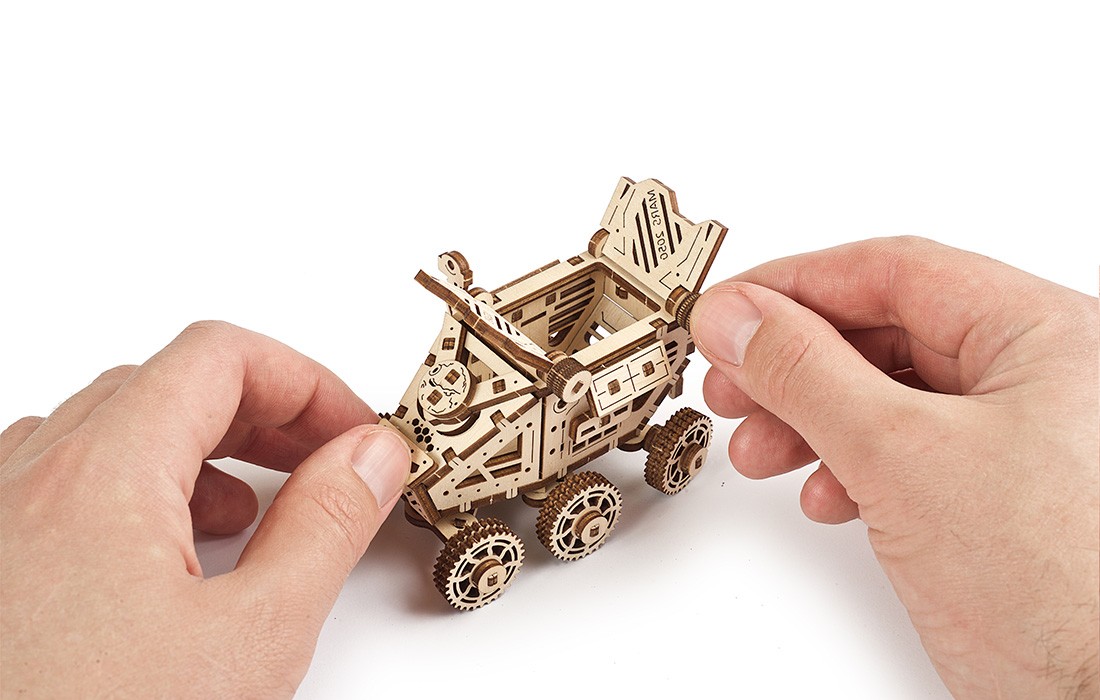 Puzzle 3D - Mars Buggy | Ugears - 11