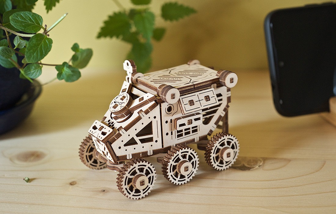 Puzzle 3D - Mars Buggy | Ugears - 14