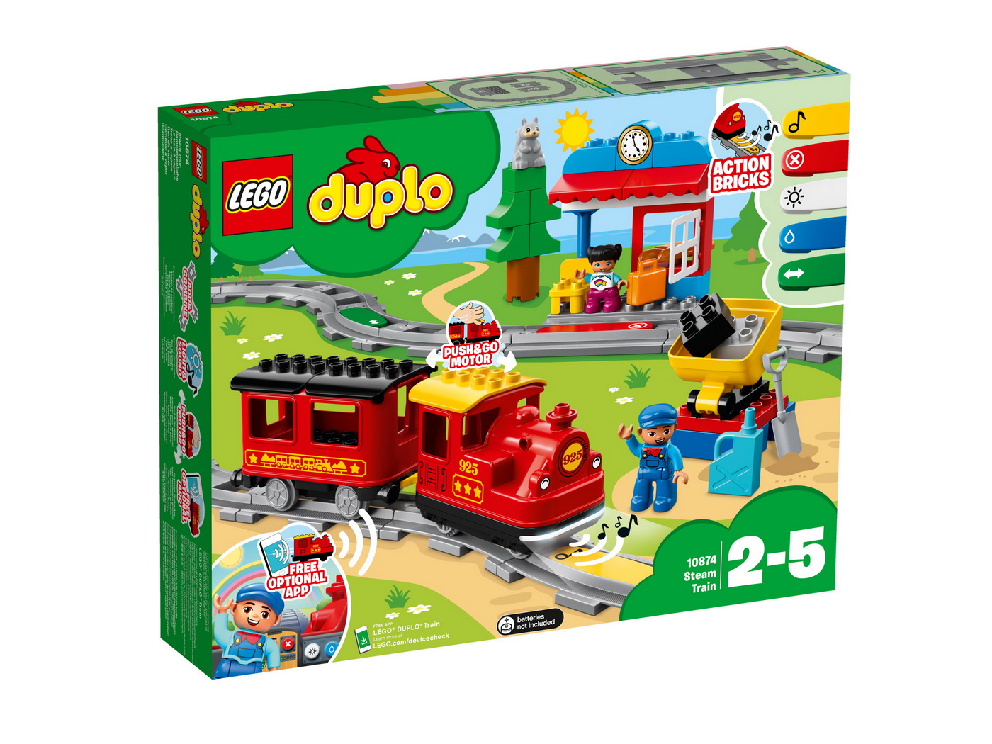Tren cu aburi (10874) | LEGO - 5