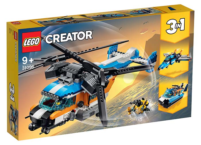 Elicopter cu rotor dublu (31096) | LEGO