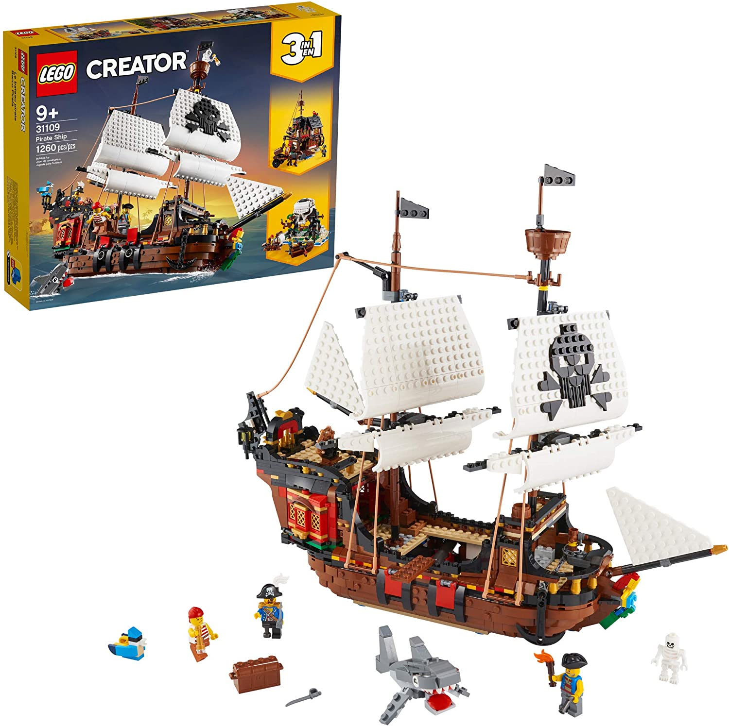 Corabie de pirati | LEGO - 7 | YEO