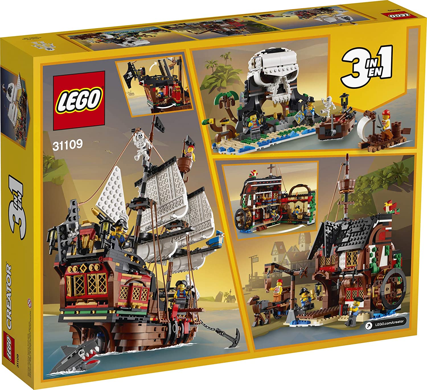 Corabie de pirati | LEGO - 8 | YEO