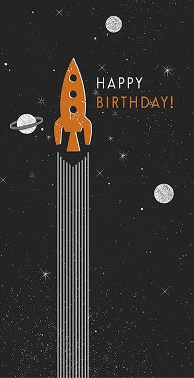 Felicitare - Geronimo Rocket - Happy Birthday | The Art File