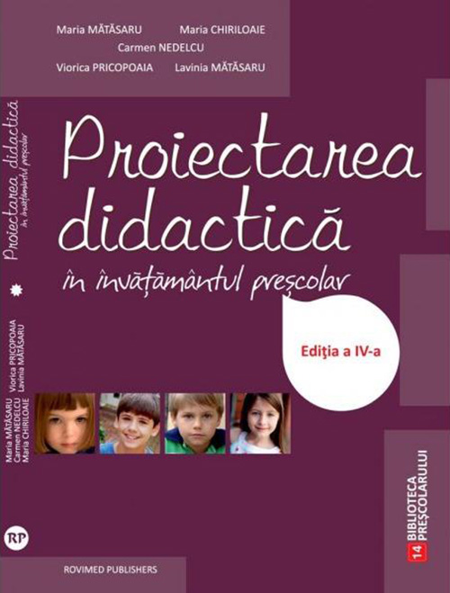 Proiectarea didactica in invatamantul prescolar | Maria Matasaru carturesti.ro poza bestsellers.ro