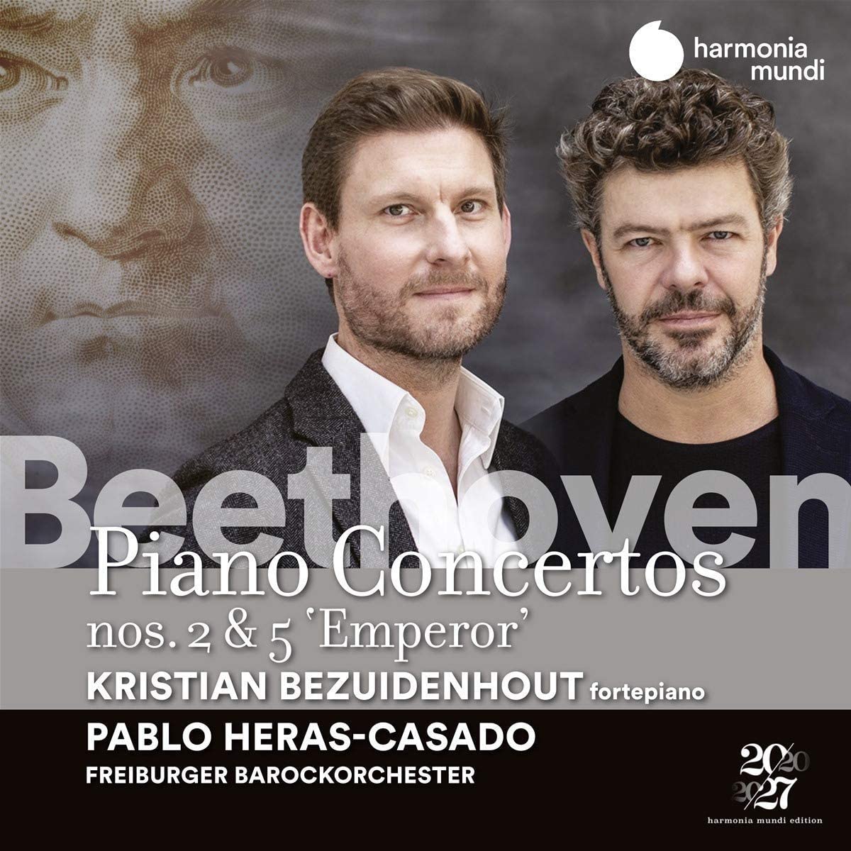 Beethoven: Piano Concertos Nos. 2 & 5 - Emperor | Kristian Bezuidenhout, Pablo Heras-Casado, Freiburger Barockorchester
