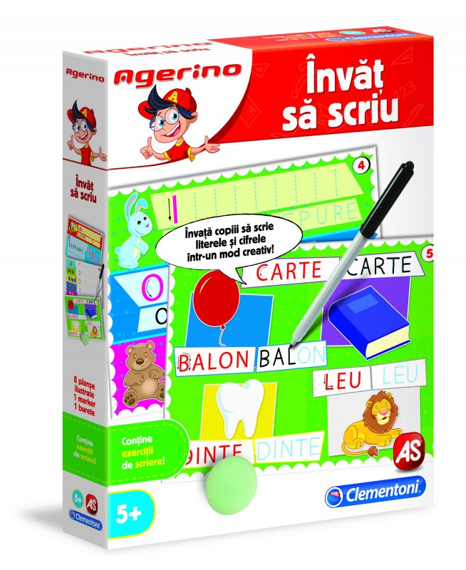 Joc educativ - Agerino - Invat sa scriu | Clementoni - 3 | YEO