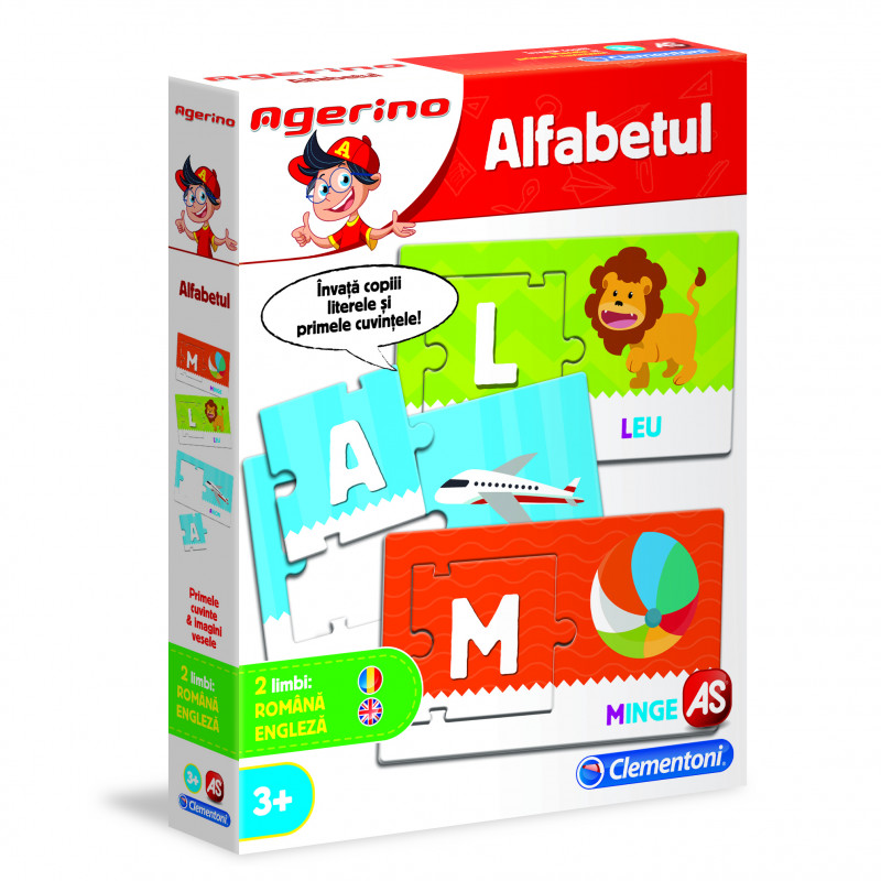 Joc educativ - Agerino , Alfabetul | Agerino - 0